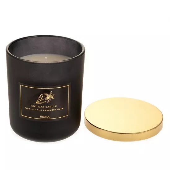 Hestia 240g Scented Candle Wild Iris & Cashmere