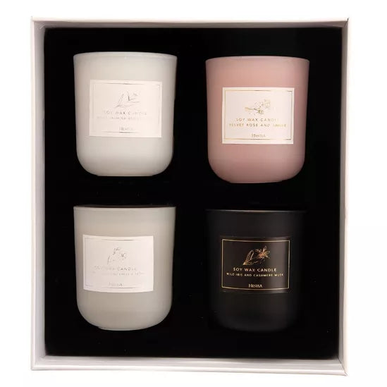 Hestia 4Pc Soy Wax Scented Candles