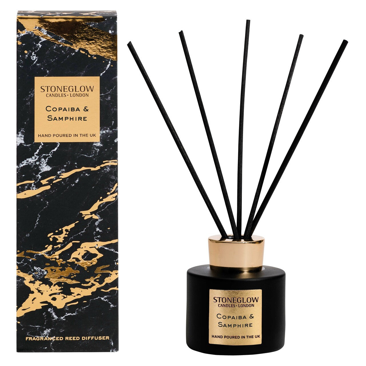 Stoneglow Luna - Copaiba & Samphire - Reed Diffuser