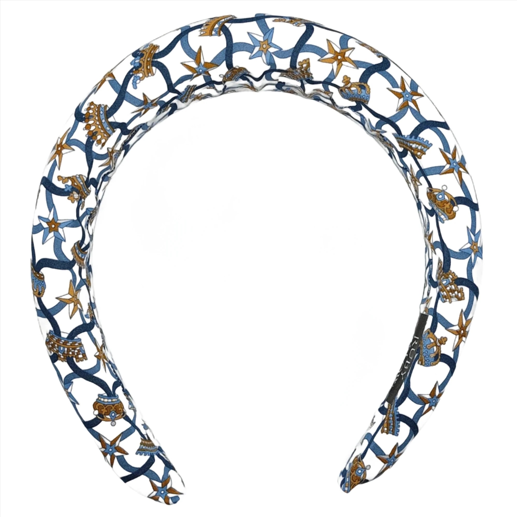 Charlotte - Liberty Windsor Blue Padded Hairband