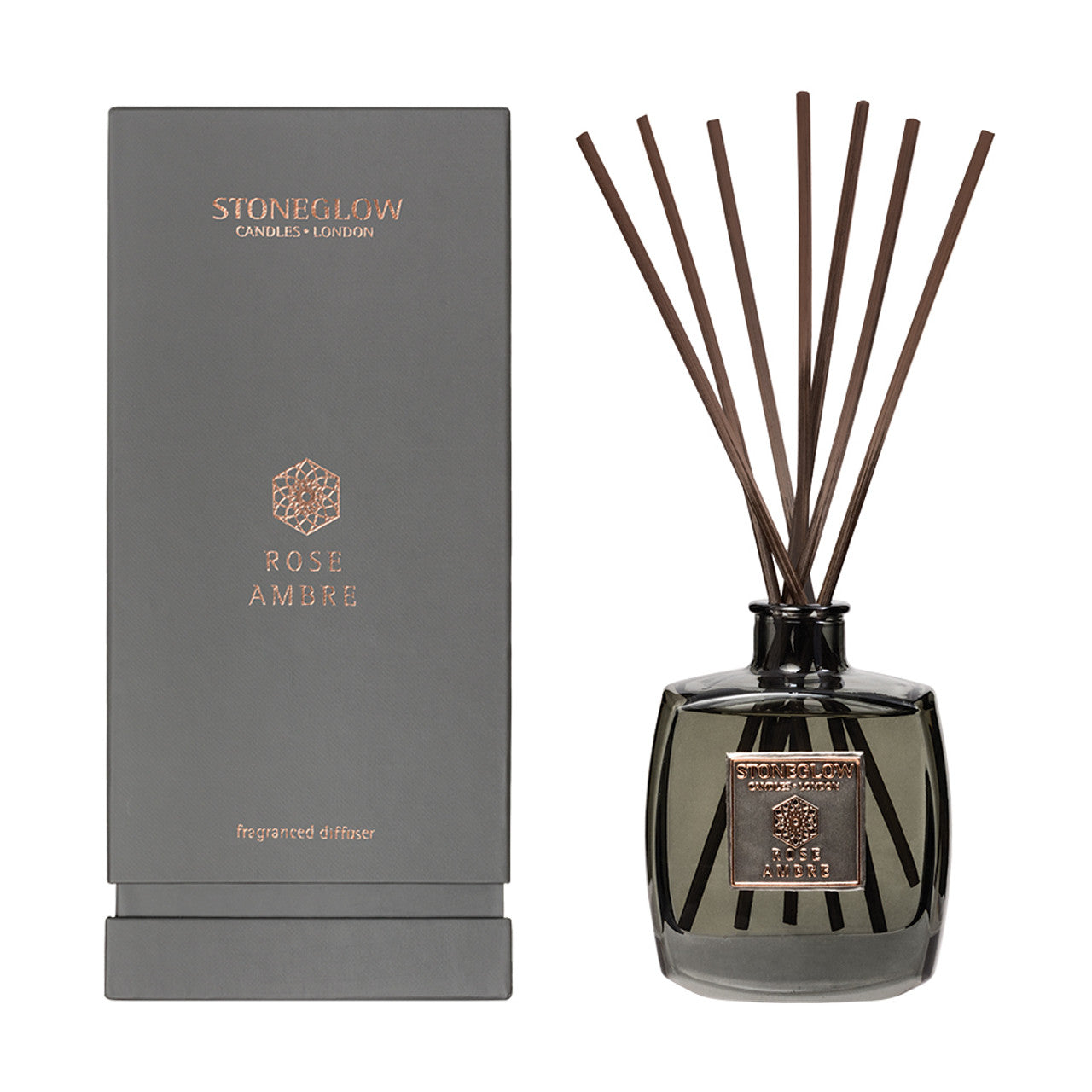 Stoneglow Metallique - Rose Ambre - Reed Diffuser